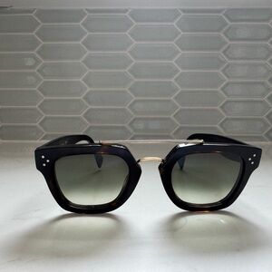 Celine Dark Brown Gradient CL41077/S Double Bridge Sunglasses